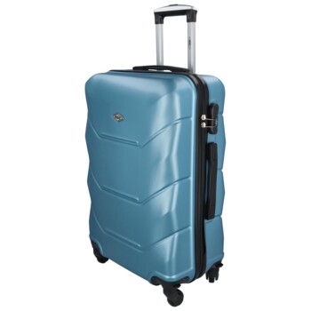 Škrupinový cestovný kufor bledo modrý - RGL Hairon S