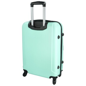 Škrupinový cestovný kufor svetlý mentolovo zelený - RGL Jinonym L