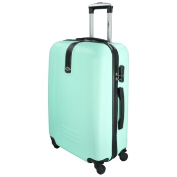 Škrupinový cestovný kufor bledo modrý - RGL Jinonym M