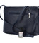 Dámska kožená crossbody kabelka tmavo modrá - ItalY Eneta