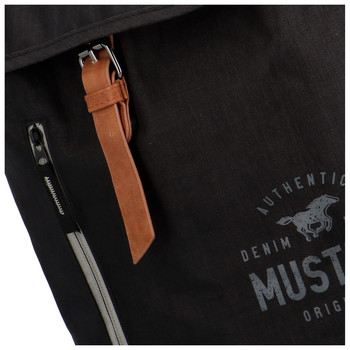 Látkový batoh čierny - Mustang Glycero Two