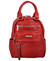 Originálny dámsky batôžtek kabelka červený - Silvia Rosa Begamile