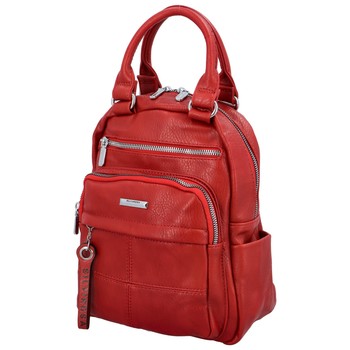 Originálny dámsky batôžtek kabelka červený - Silvia Rosa Begamile
