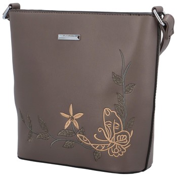 Dámska crossbody kabelka taupe - Silvia Rosa Believa