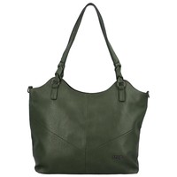 Dámska kabelka cez rameno tmavo zelená - Coveri Kalmina
