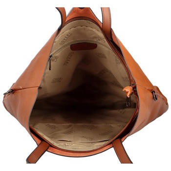 Dámska kabelka cez rameno hnedá - Coveri Afrakta