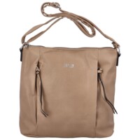 Dámska crossbody kabelka taupe - Coveri Beakty