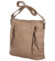 Dámska crossbody kabelka taupe - Coveri Beakty