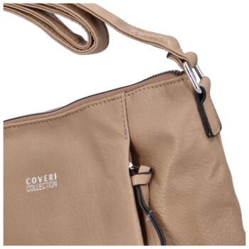 Dámska crossbody kabelka taupe - Coveri Beakty