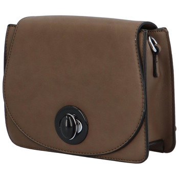 Moderná pevná dámska crossbody kabelka tmavá khaki - Silvia Rosa Stacey