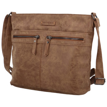 Dámska crossbody kabelka camel - Enrico Benetii Nymea