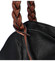 Veľká dámska kabelka cez rameno čierna - Coveri Beklam