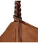 Veľká dámska kabelka cez rameno hnedá - Coveri Beklam