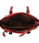 Dámska kabelka cez plece červená - Hexagona Iqbal