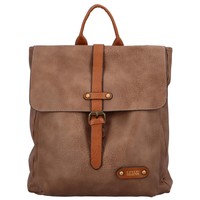 Moderný batoh kabelka hnedý - Coveri Manules 2
