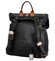 Moderný batoh kabelka čierny - Coveri Manules