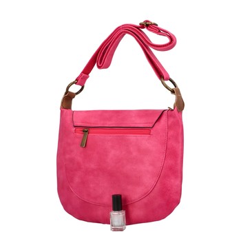 Dámska crossbody kabelka fuchsiová - Paolo Bags Jacquilinie