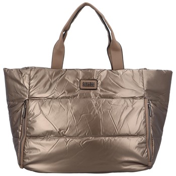 Veľká dámska kabelka zlatá - Coveri Miamari