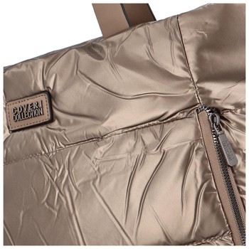 Veľká dámska kabelka zlatá - Coveri Miamari