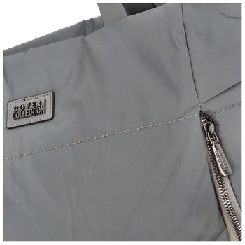Veľká dámska kabelka šedá - Coveri Miamari