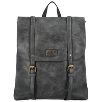 Moderný batoh kabelka tmavo šedý - Coveri Luis