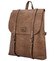 Moderný batoh kabelka hnedý - Coveri Luis 2