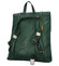 Moderný batoh kabelka tmavo zelený - Coveri Luis