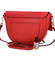 Dámska luxusná kožená kabelka červená - ItalY Mephia