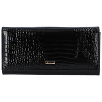 Dámska kožená peňaženka čierna - Ellini CD36