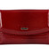 Dámska kožená peňaženka tmavočervená - Ellini CD64