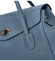 Dámska kožená kabelka modrá - Delami Gabriele
