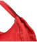 Dámska kožená kabelka cez rameno červená - ItalY Evelyn