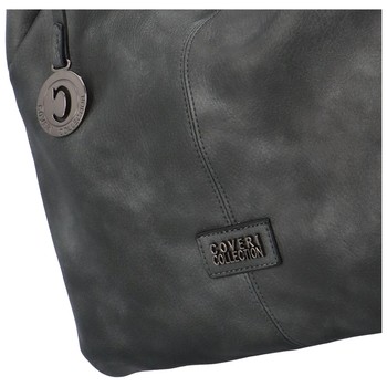 Dámska kabelka cez rameno tmavo šedá - Coveri Oliner
