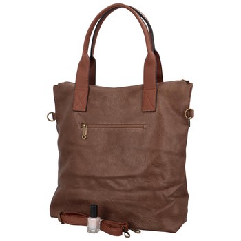 Dámska kabelka cez rameno tmavo hnedá - Coveri Laija