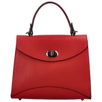 Dámska kožená kabelka do ruky červená - ItalY Sarah