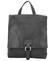 Dámsky kožený batôžtek kabelka tmavosivý - ItalY Francesco Small