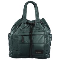 Dámska kabelka batoh tmavo zelená - Coveri Belinia