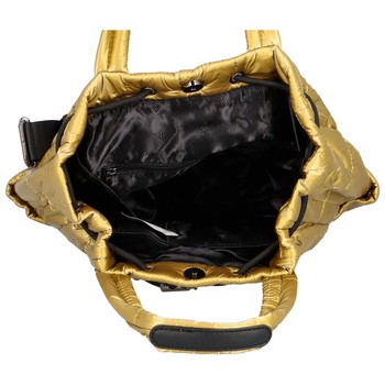 Dámska kabelka batoh zlatá - Coveri Belinia