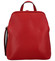 Dámsky kožený batoh červený - ItalY Madero