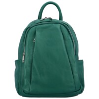 Dámsky kožený batôžtek zelený - Delami Cocoa