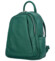 Dámsky kožený batôžtek zelený - Delami Cocoa