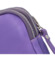 Dámske kožené crossbody puzdro fialové - Delami Valli