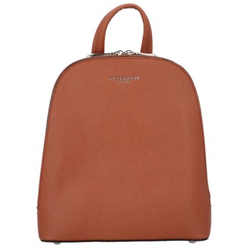 Dámsky moderný batôžtek hnedý - FLORA&CO Eliane