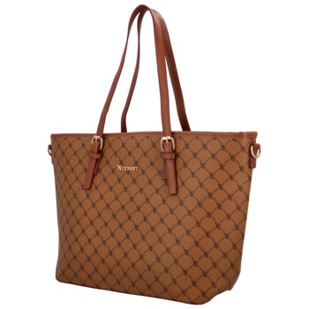 Dámska kabelka na rameno koňaková - Coveri Ofelia