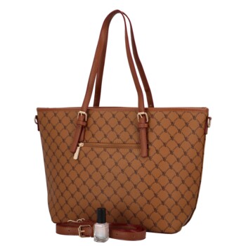 Dámska kabelka na rameno koňaková - Coveri Ofelia