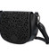 Dámska kožená crossbody kabelka čierna - ItalY Betteryela