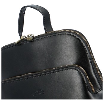 Dámsky kožený batoh čierny - Katana Flik