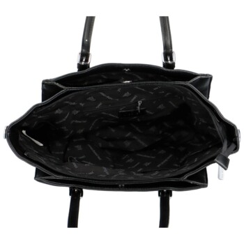 Dámska kabelka cez rameno čierna - Coveri Ricciarda
