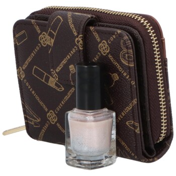 Dámska malá peňaženka hnedá - Coveri Pretty