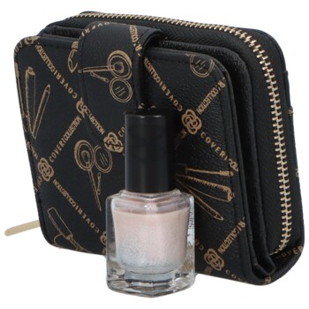 Dámska malá peňaženka čierna - Coveri Pretty